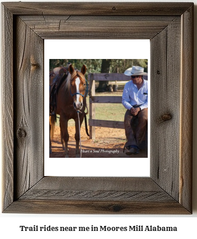 trail rides near me in Moores Mill, Alabama